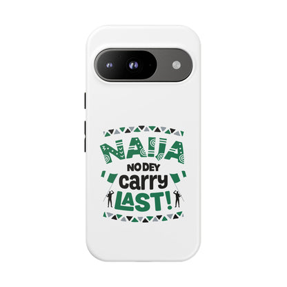Nigerian-Inspired Tough Phone Case, Unique Gift, Trendy Accessory, Durable Protection, Fun Design for All Occasions