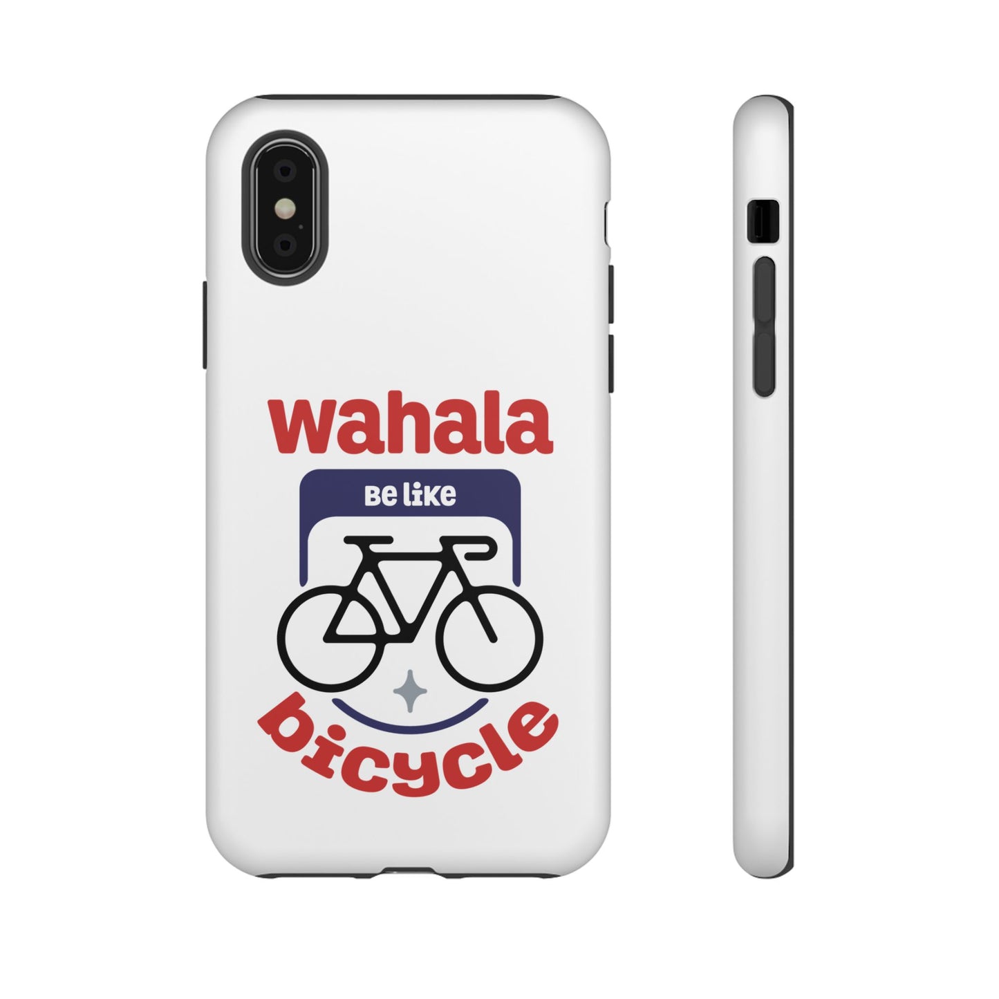 Bicycle Phone Case | Wahala Be Like | Tough Cases | Gift for Cyclists | Funny Phone Cover | Trendy Cycling Accessories