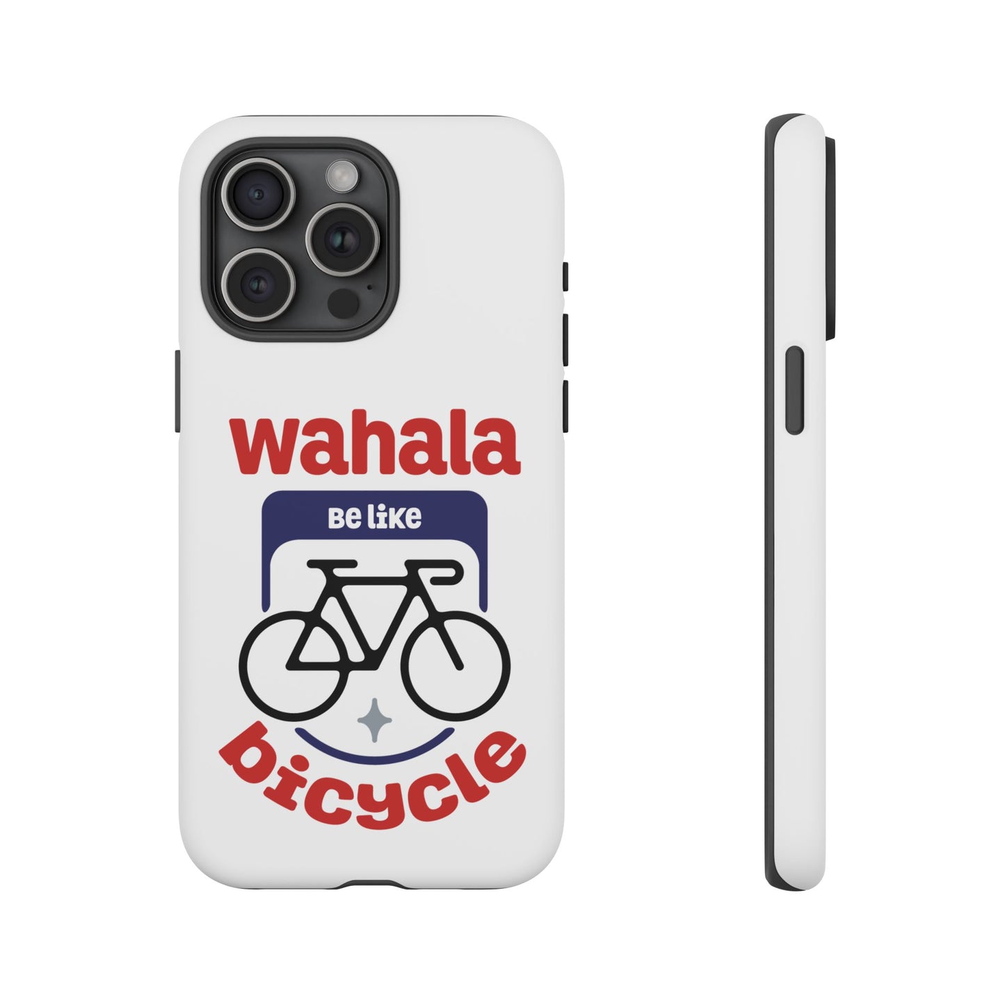 Bicycle Phone Case | Wahala Be Like | Tough Cases | Gift for Cyclists | Funny Phone Cover | Trendy Cycling Accessories