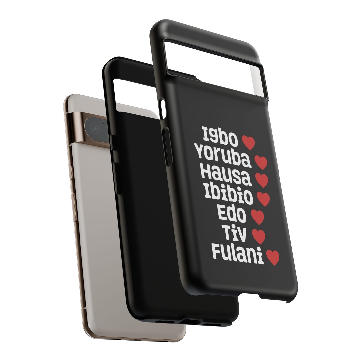Phone Case — Nigerian Ethnic Pride Design (Igbo, Yoruba, Hausa, Ibibio, Edo, Tiv, Fulani)