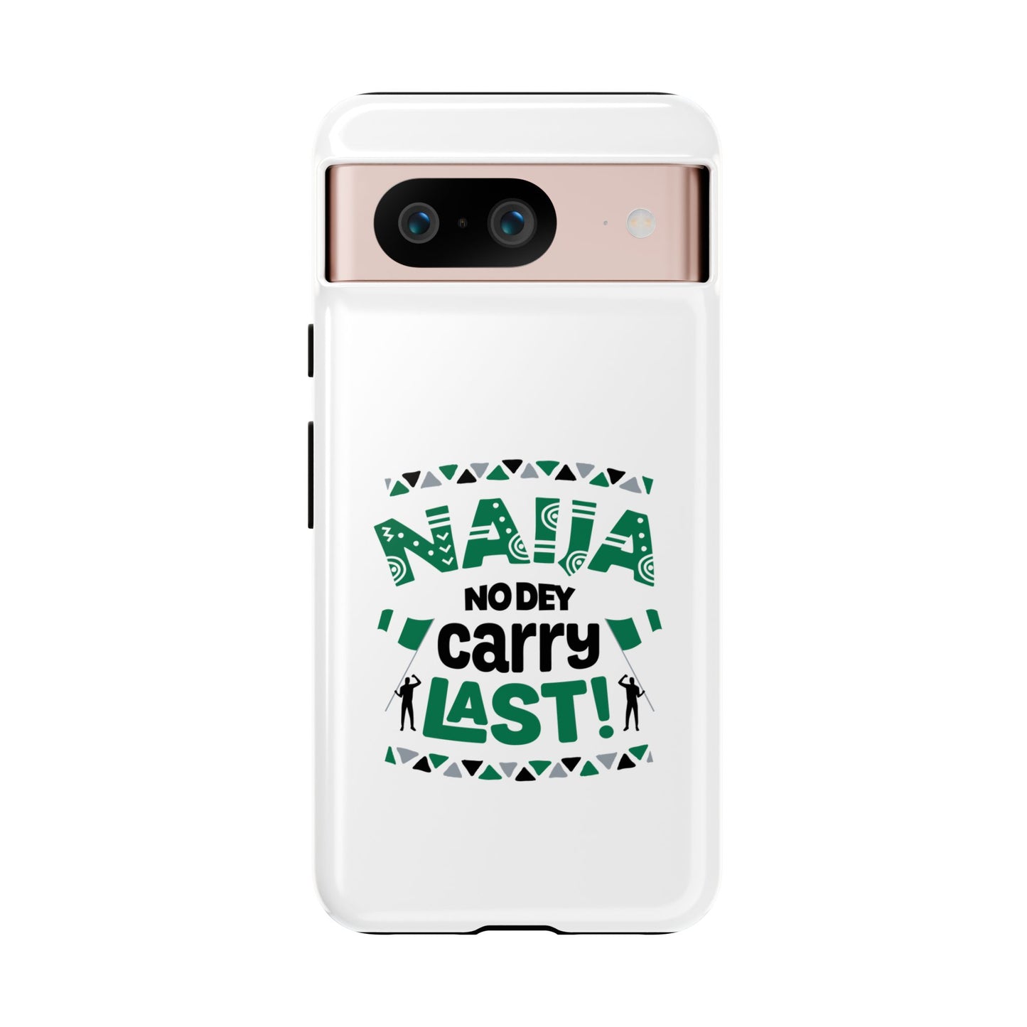 Nigerian-Inspired Tough Phone Case, Unique Gift, Trendy Accessory, Durable Protection, Fun Design for All Occasions
