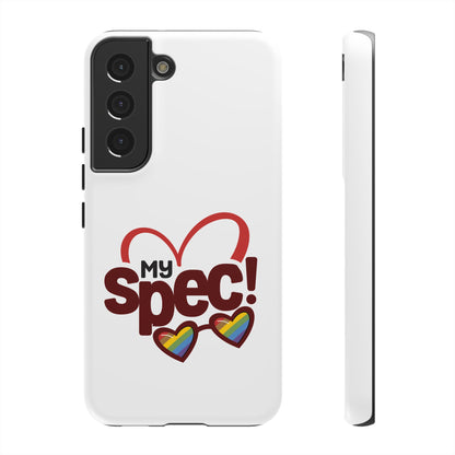 My Spec! Phone Case — Rainbow Heart Protective Case
