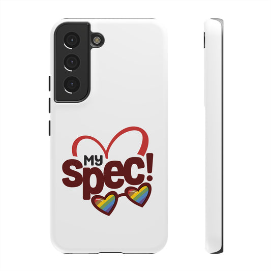 My Spec! Phone Case — Rainbow Heart Protective Case