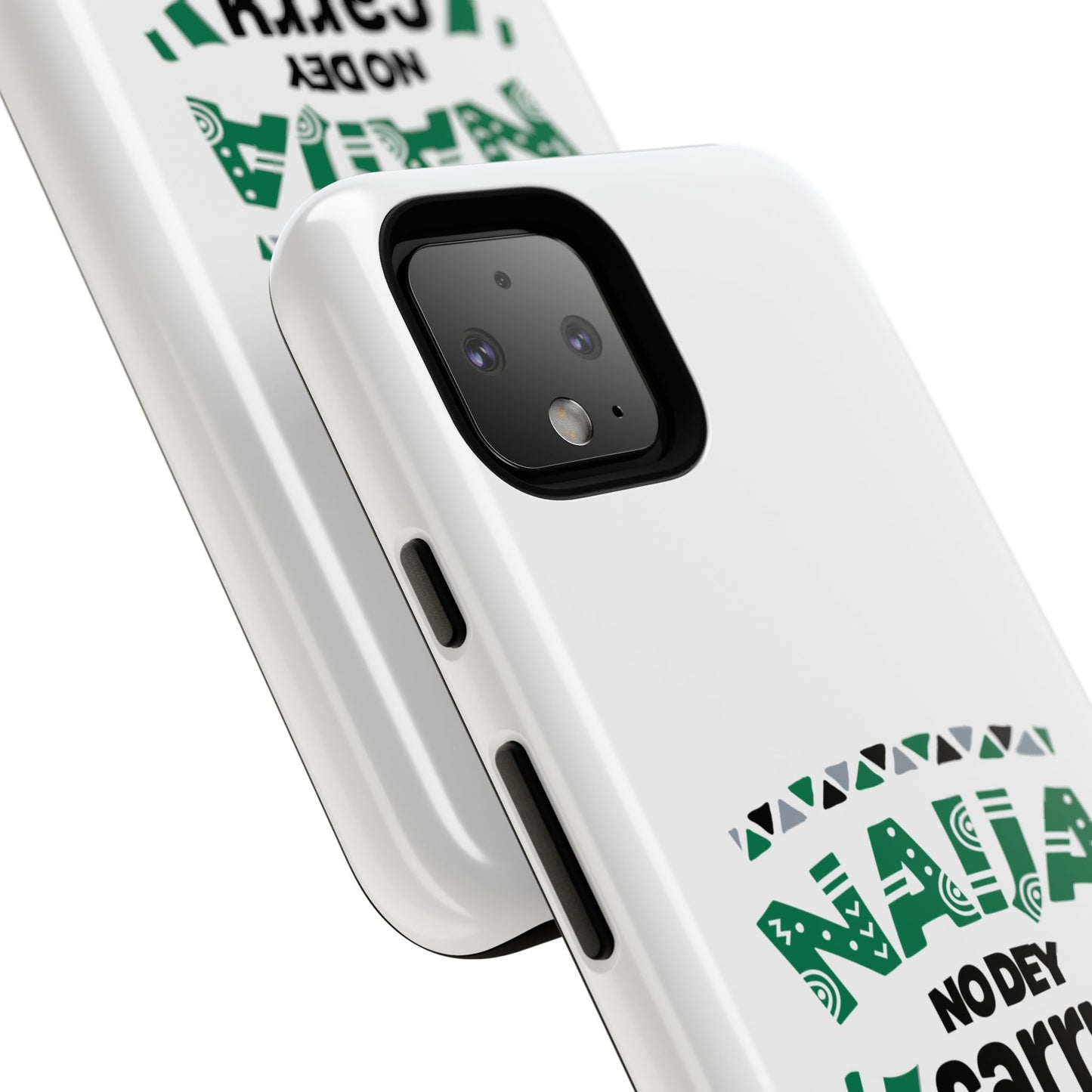 Nigerian-Inspired Tough Phone Case, Unique Gift, Trendy Accessory, Durable Protection, Fun Design for All Occasions