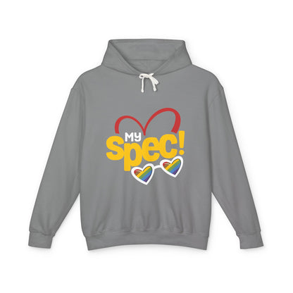 My Spec! Hoodie — Heart & Rainbow Sunglasses Sweatshirt