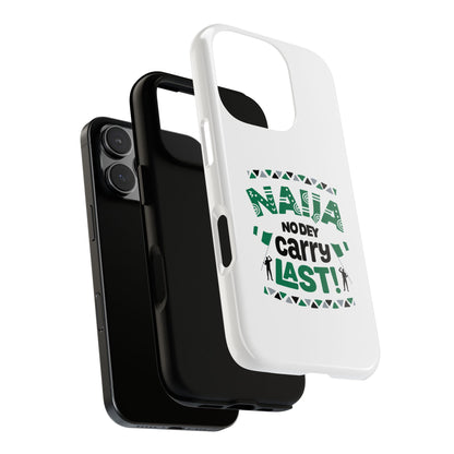 Nigerian-Inspired Tough Phone Case, Unique Gift, Trendy Accessory, Durable Protection, Fun Design for All Occasions
