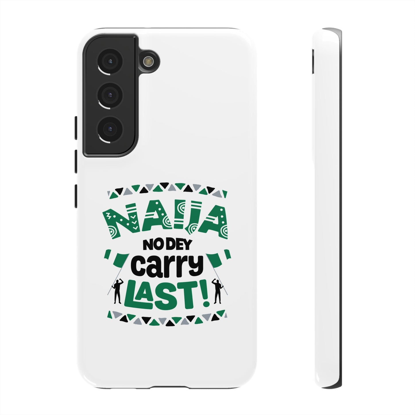 Nigerian-Inspired Tough Phone Case, Unique Gift, Trendy Accessory, Durable Protection, Fun Design for All Occasions