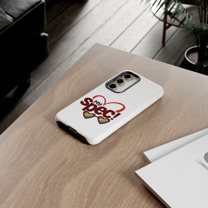 My Spec! Phone Case — Rainbow Heart Protective Case