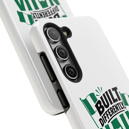 Naija Made Tough Phone Case — Built Differently Nigerian Pride Protective Cover