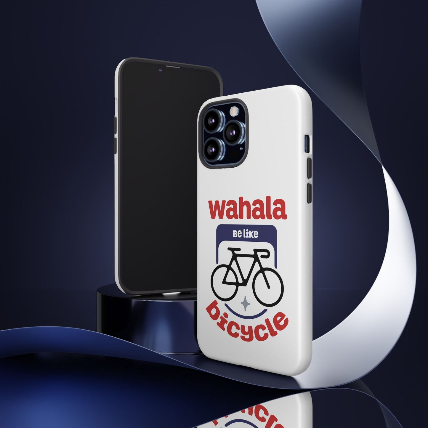 Bicycle Phone Case | Wahala Be Like | Tough Cases | Gift for Cyclists | Funny Phone Cover | Trendy Cycling Accessories