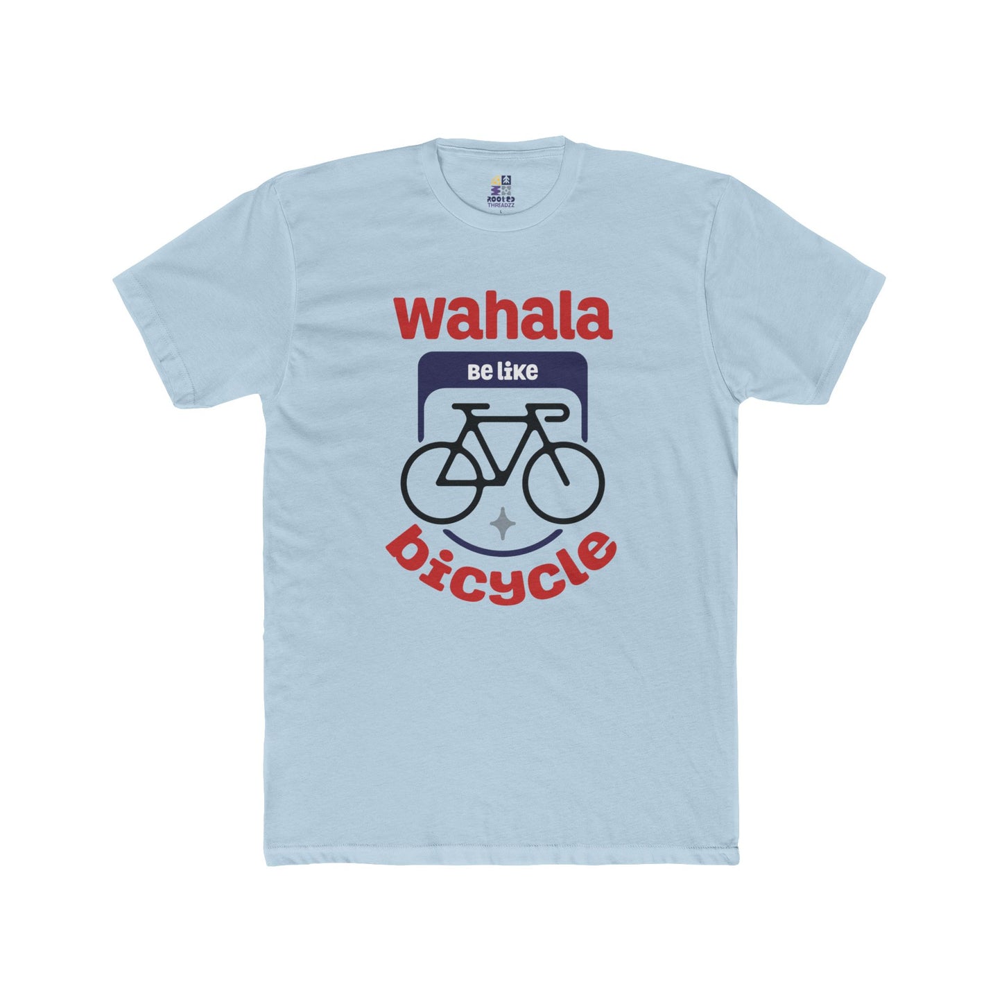 Wahala be like Bicycle Unisex Cotton Crew Tee, Naija Humur, Casual Wear, Bicycle Enthusiast Apparel