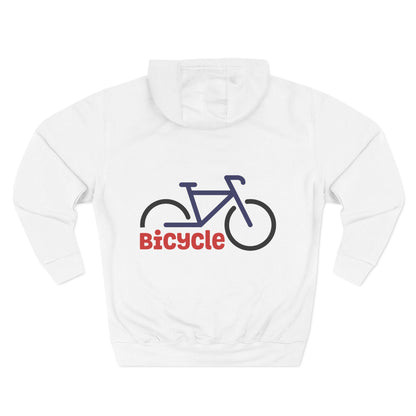 Wahalla be like Bicycle Fleece Hoodie | Great for Cyclists, Casual Wear, Gifts, Fall Fashion, Bike Festivals