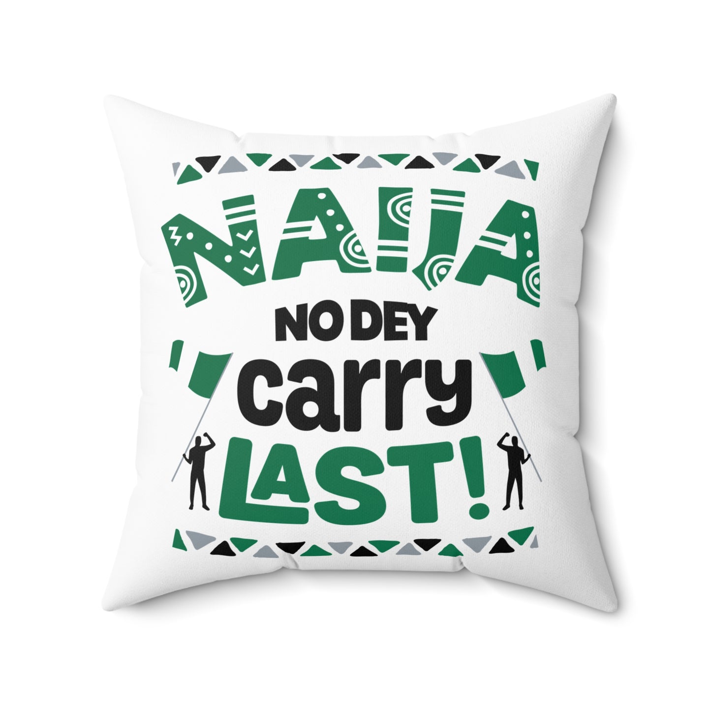 Nostalgic Cultural Square Pillow | Afrocentric Home Decor, Gift for Friends, Living Room Accent, Celebration Reminder, Cultural Pride