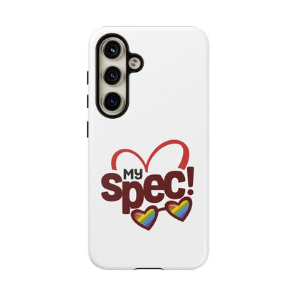My Spec! Phone Case — Rainbow Heart Protective Case