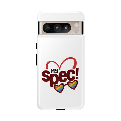 My Spec! Phone Case — Rainbow Heart Protective Case