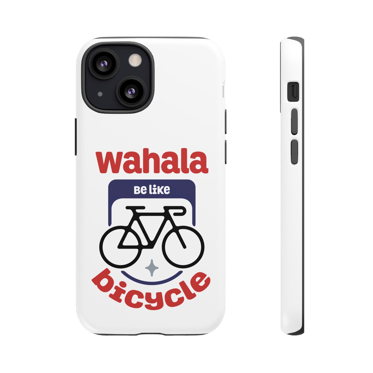 Bicycle Phone Case | Wahala Be Like | Tough Cases | Gift for Cyclists | Funny Phone Cover | Trendy Cycling Accessories