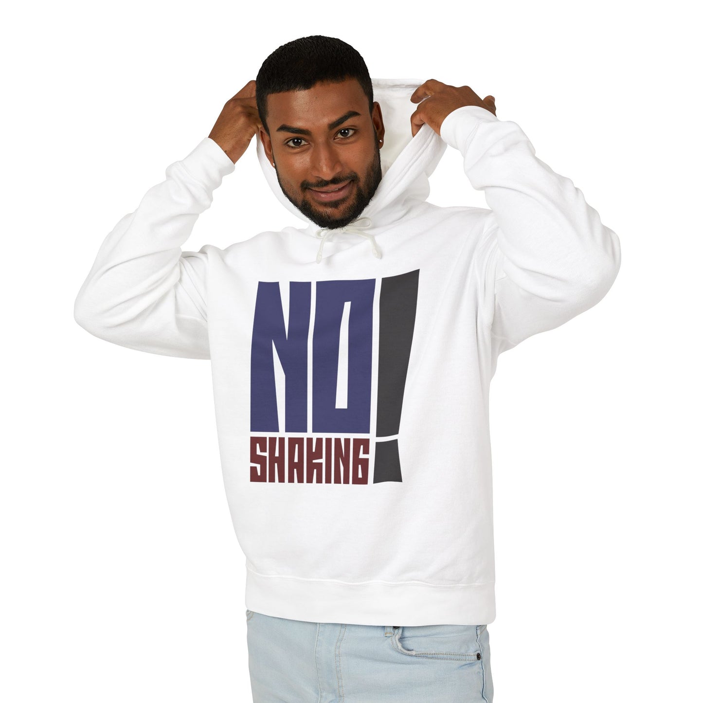 No Shaking Hoodie — Statement Pullover