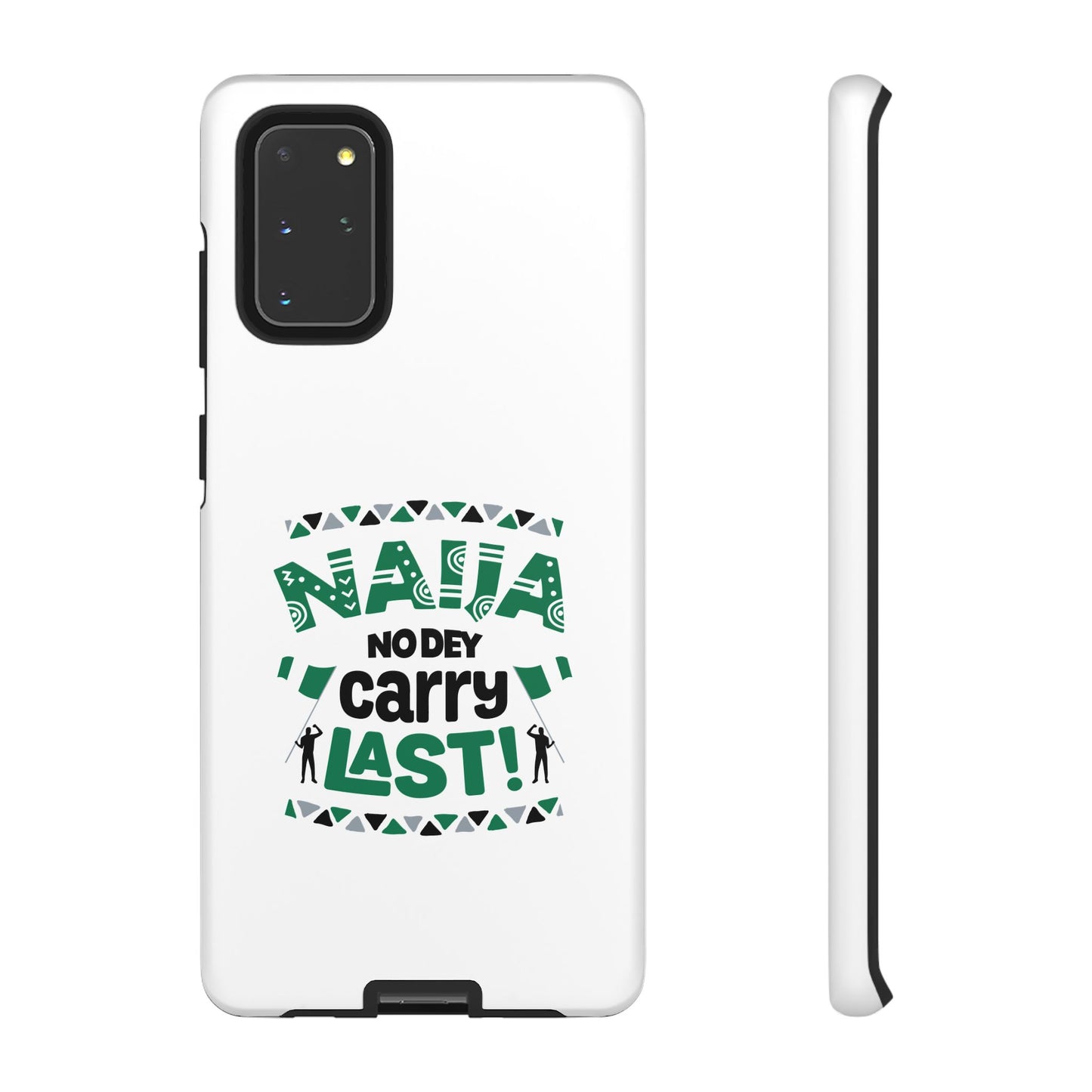 Nigerian-Inspired Tough Phone Case, Unique Gift, Trendy Accessory, Durable Protection, Fun Design for All Occasions