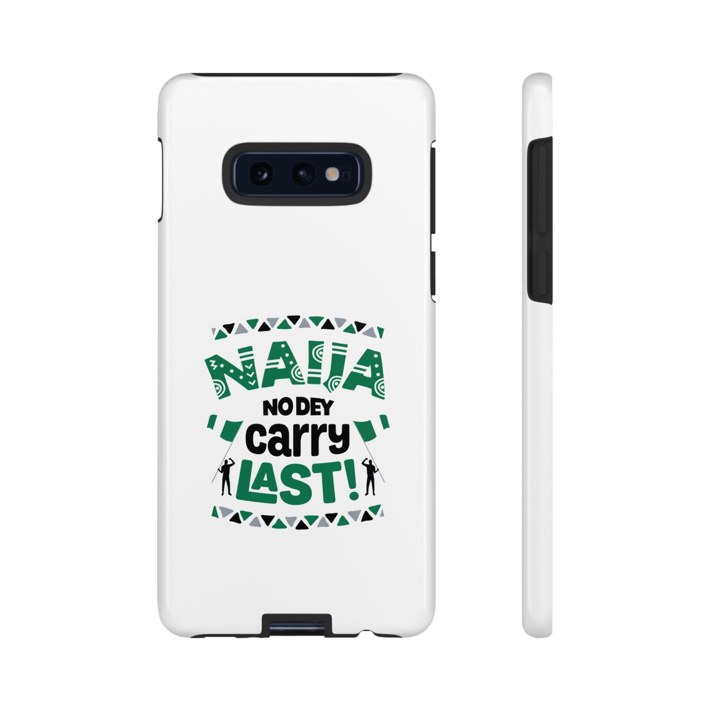 Nigerian-Inspired Tough Phone Case, Unique Gift, Trendy Accessory, Durable Protection, Fun Design for All Occasions