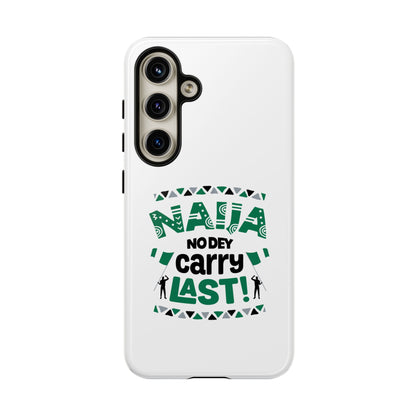 Nigerian-Inspired Tough Phone Case, Unique Gift, Trendy Accessory, Durable Protection, Fun Design for All Occasions