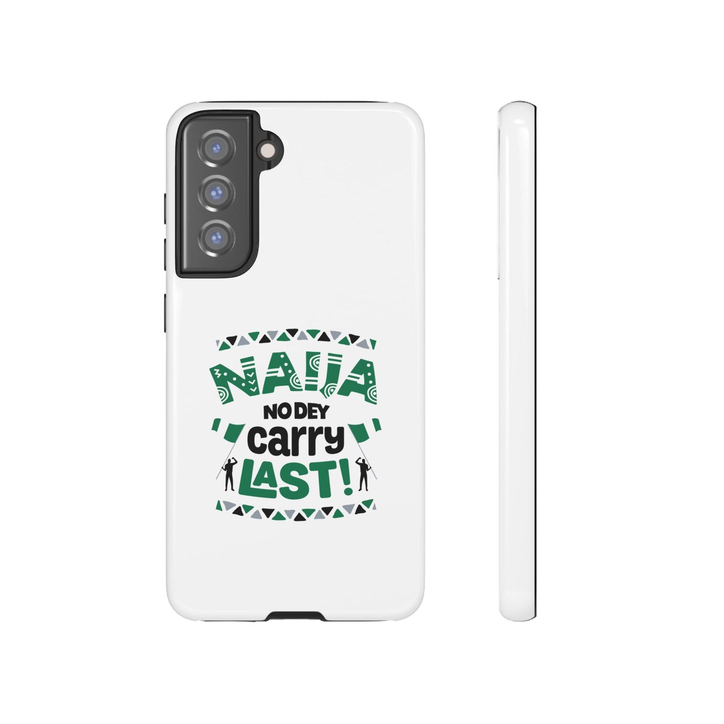 Nigerian-Inspired Tough Phone Case, Unique Gift, Trendy Accessory, Durable Protection, Fun Design for All Occasions