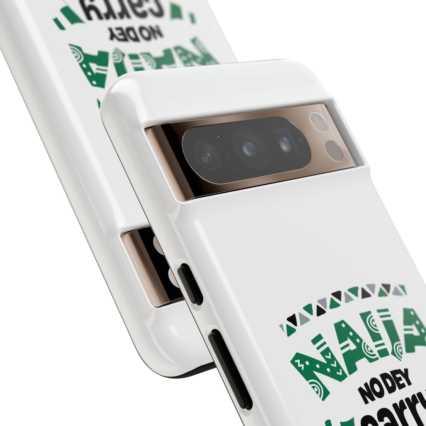 Nigerian-Inspired Tough Phone Case, Unique Gift, Trendy Accessory, Durable Protection, Fun Design for All Occasions