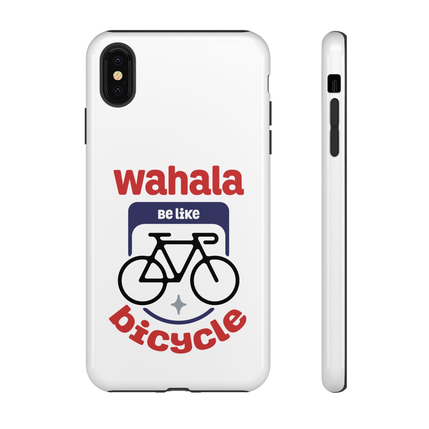 Bicycle Phone Case | Wahala Be Like | Tough Cases | Gift for Cyclists | Funny Phone Cover | Trendy Cycling Accessories