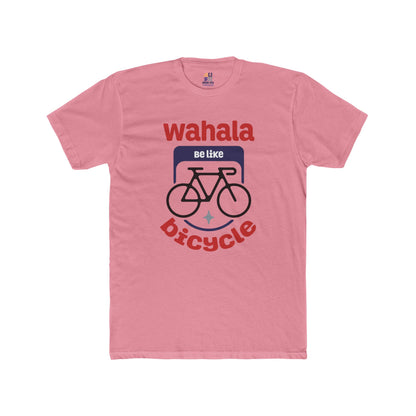Wahala be like Bicycle Unisex Cotton Crew Tee, Naija Humur, Casual Wear, Bicycle Enthusiast Apparel
