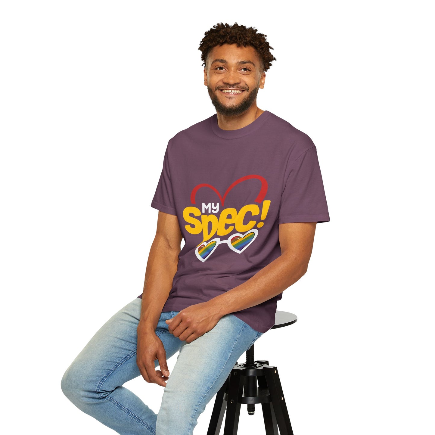 My Spec! T-Shirt – Pride Heart Sunglasses Awareness Tee