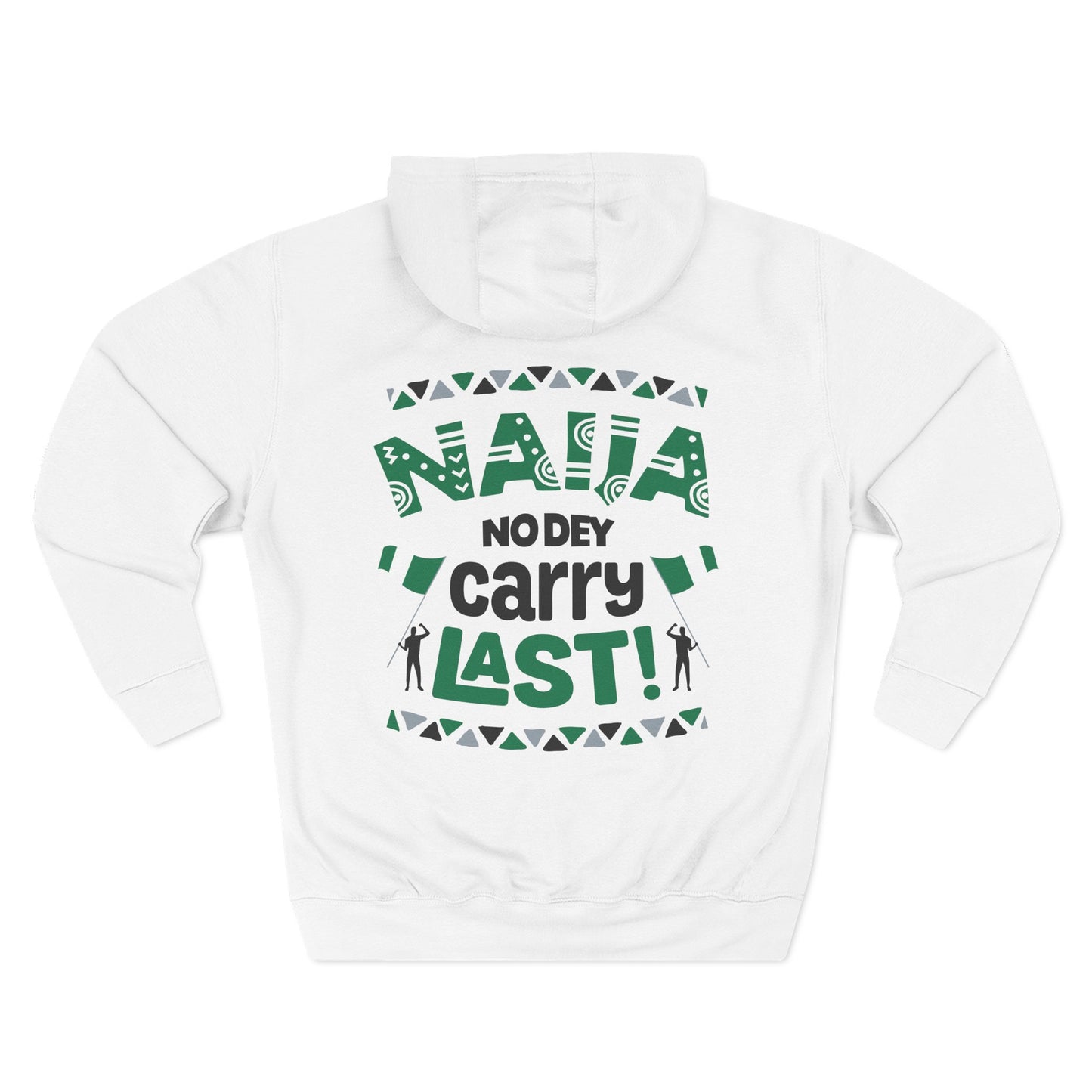 Nigeria Pride Fleece Hoodie - Celebrate Culture, Casual Style, Unisex Gift, Festivals, Comfortable Wear