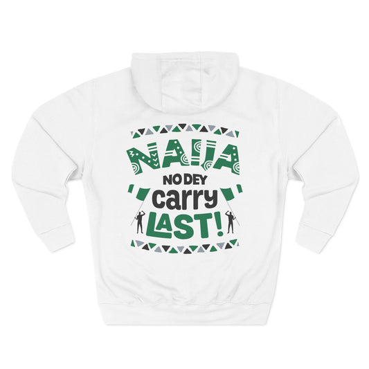 Nigeria Pride Fleece Hoodie - Celebrate Culture, Casual Style, Unisex Gift, Festivals, Comfortable Wear