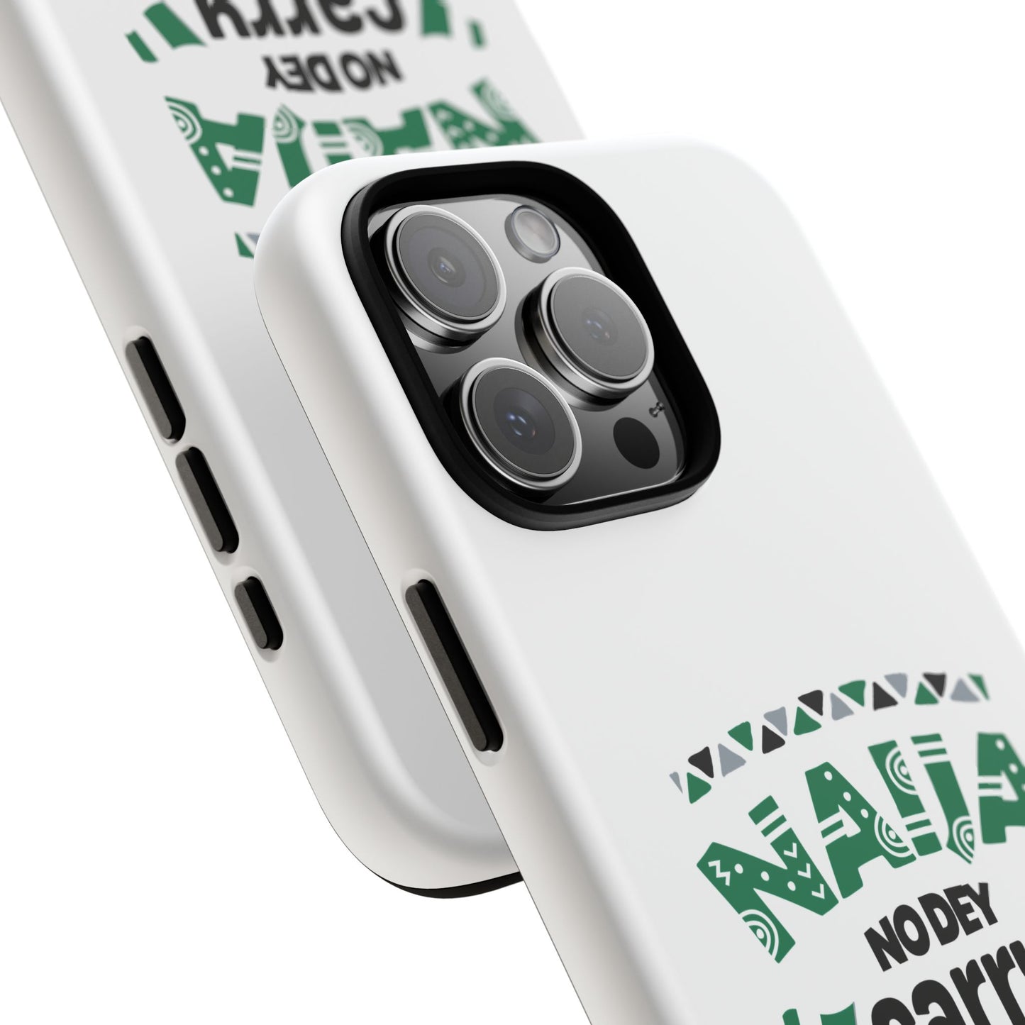 Nigerian-Inspired Tough Phone Case, Unique Gift, Trendy Accessory, Durable Protection, Fun Design for All Occasions