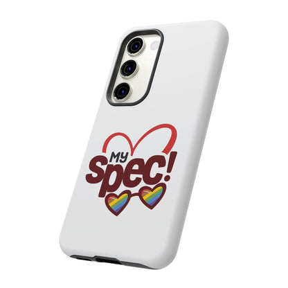 My Spec! Phone Case — Rainbow Heart Protective Case