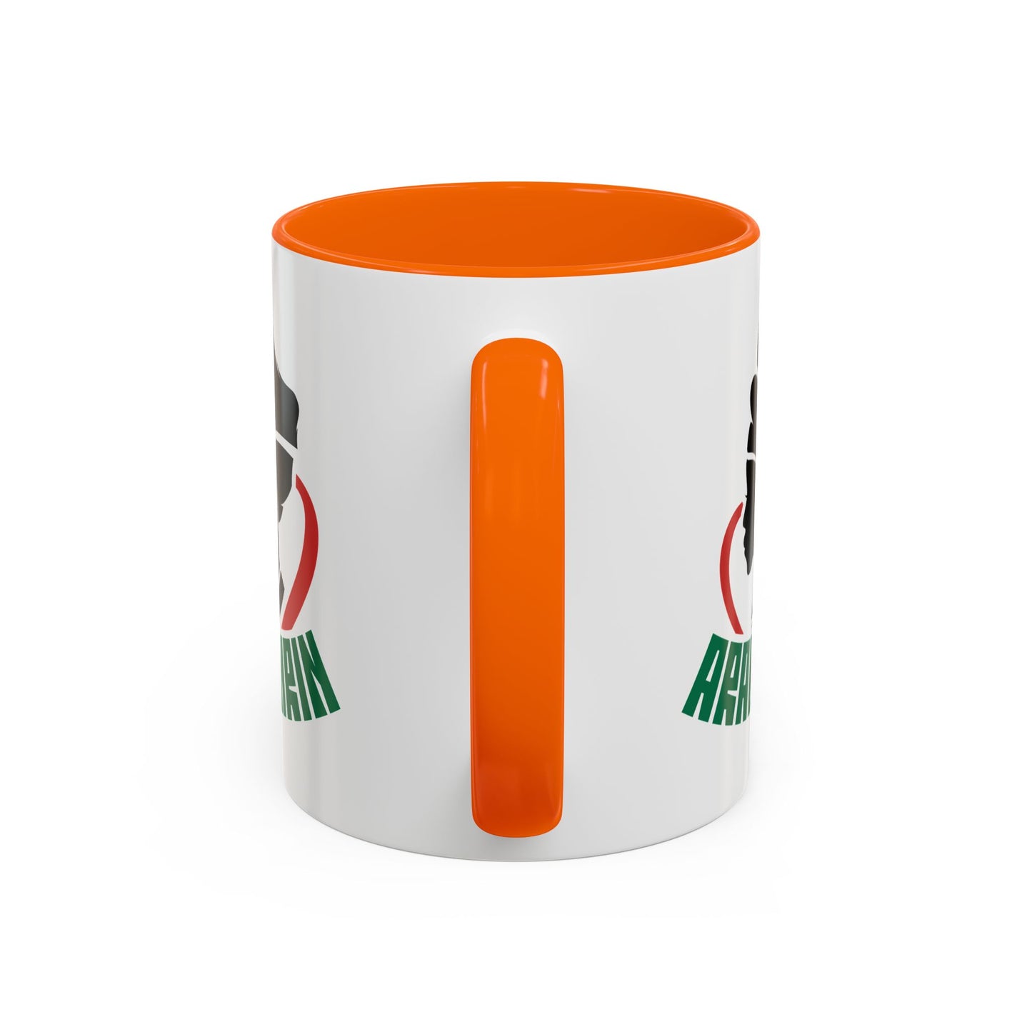 African Queen Accent Coffee Mug — 'ARABENA' Silhouette Design (11/15 oz)