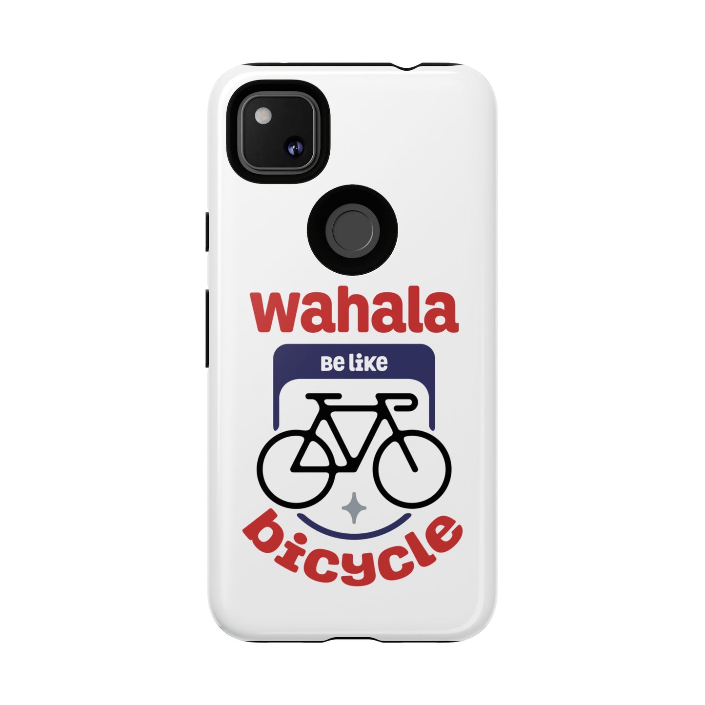 Bicycle Phone Case | Wahala Be Like | Tough Cases | Gift for Cyclists | Funny Phone Cover | Trendy Cycling Accessories