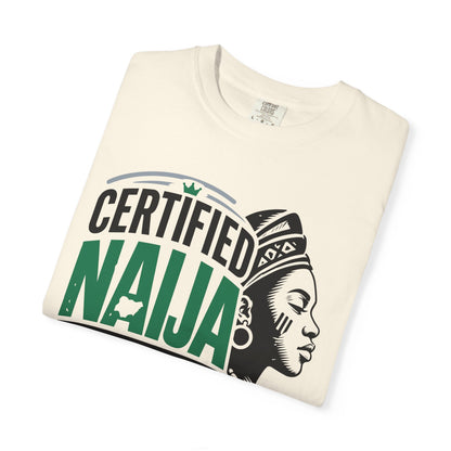 Certified Naija Proof of Origin Naija Style T-Shirt