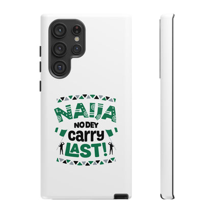 Nigerian-Inspired Tough Phone Case, Unique Gift, Trendy Accessory, Durable Protection, Fun Design for All Occasions