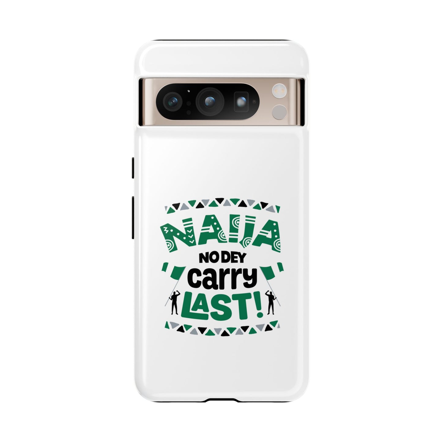 Nigerian-Inspired Tough Phone Case, Unique Gift, Trendy Accessory, Durable Protection, Fun Design for All Occasions