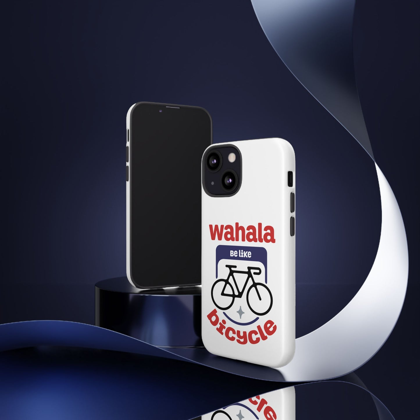 Bicycle Phone Case | Wahala Be Like | Tough Cases | Gift for Cyclists | Funny Phone Cover | Trendy Cycling Accessories