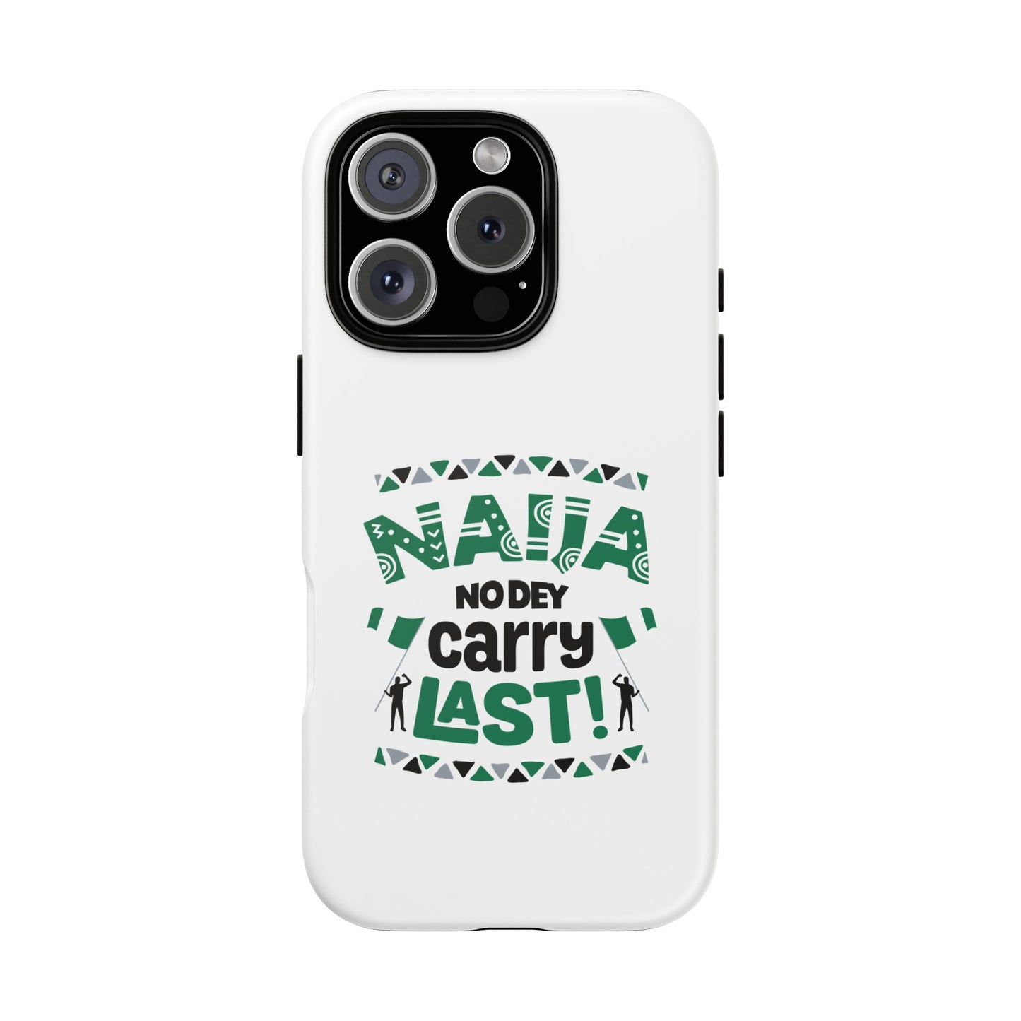 Nigerian-Inspired Tough Phone Case, Unique Gift, Trendy Accessory, Durable Protection, Fun Design for All Occasions