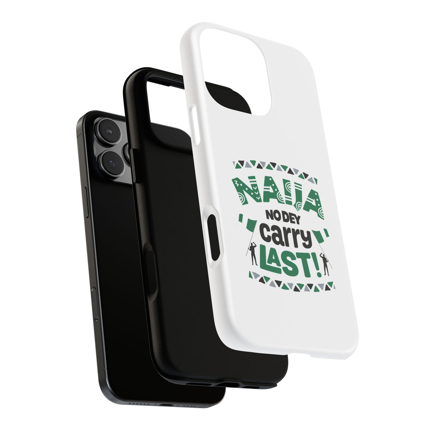 Nigerian-Inspired Tough Phone Case, Unique Gift, Trendy Accessory, Durable Protection, Fun Design for All Occasions
