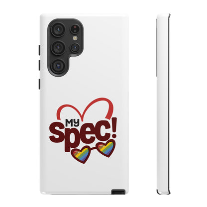 My Spec! Phone Case — Rainbow Heart Protective Case