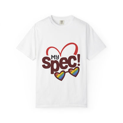 My Spec! T-Shirt – Pride Heart Sunglasses Awareness Tee