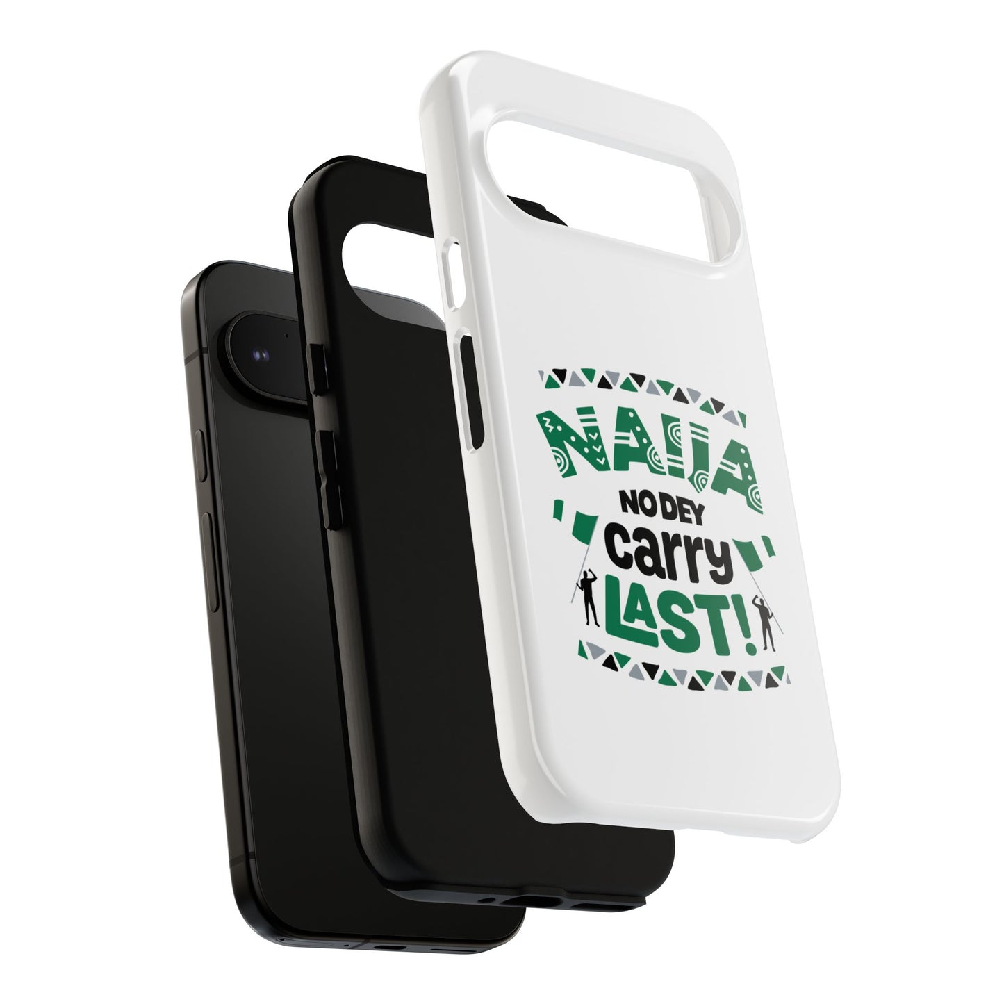 Nigerian-Inspired Tough Phone Case, Unique Gift, Trendy Accessory, Durable Protection, Fun Design for All Occasions