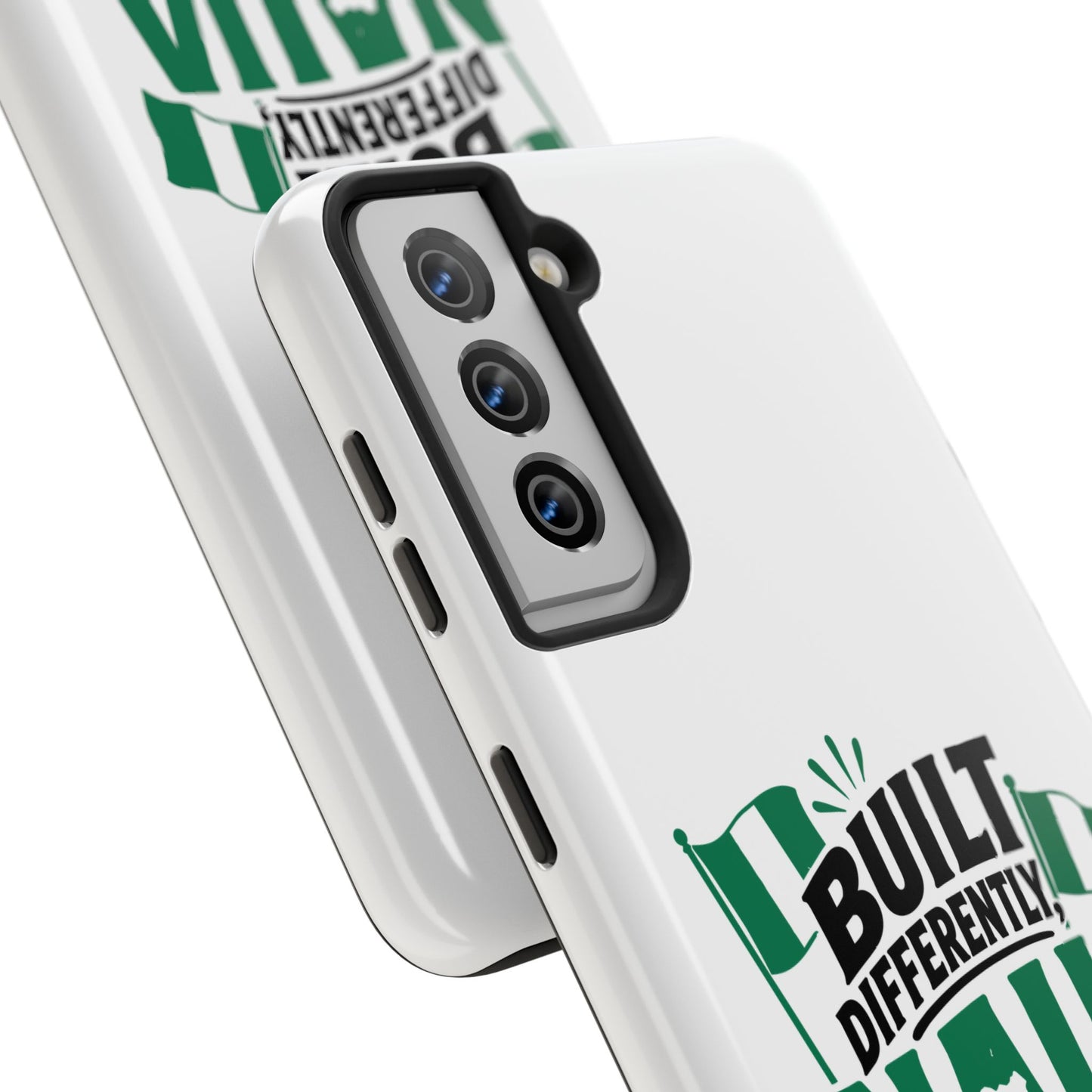 Naija Made Tough Phone Case — Built Differently Nigerian Pride Protective Cover