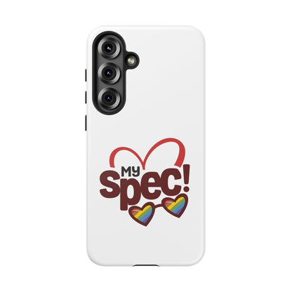 My Spec! Phone Case — Rainbow Heart Protective Case
