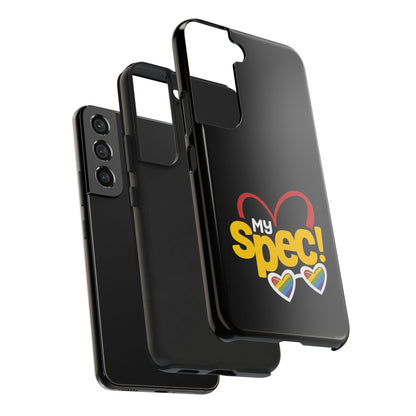 “My Spec!” Rainbow Heart Pride Protective Case