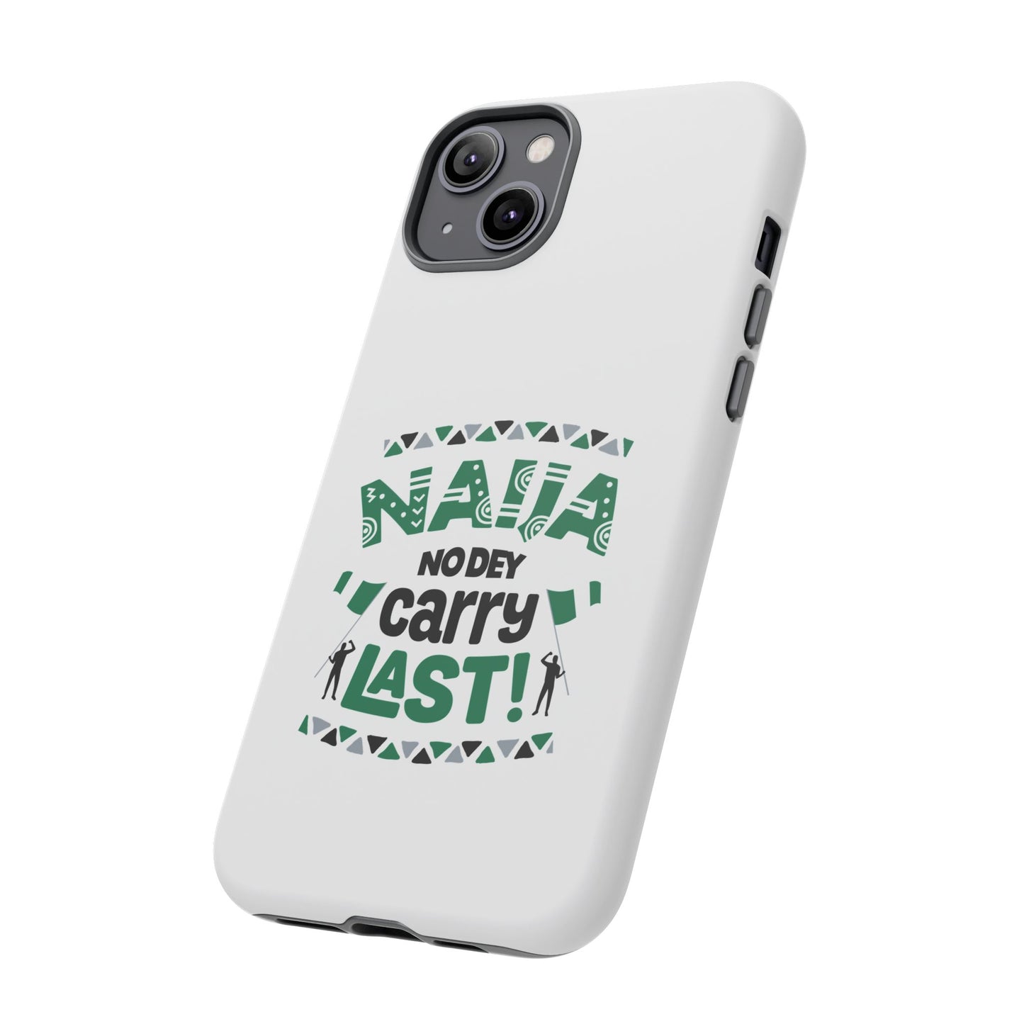 Nigerian-Inspired Tough Phone Case, Unique Gift, Trendy Accessory, Durable Protection, Fun Design for All Occasions