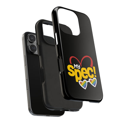 “My Spec!” Rainbow Heart Pride Protective Case
