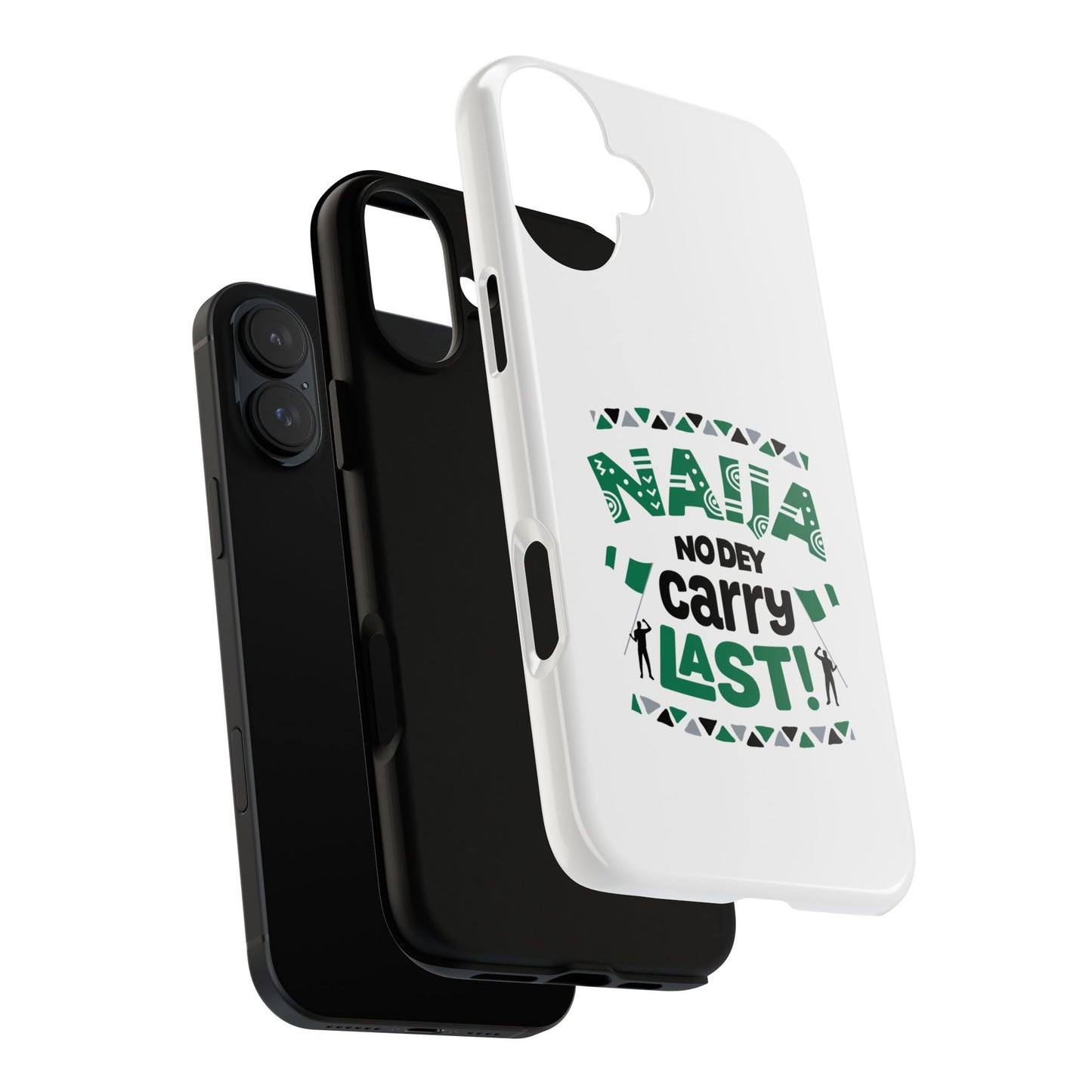 Nigerian-Inspired Tough Phone Case, Unique Gift, Trendy Accessory, Durable Protection, Fun Design for All Occasions